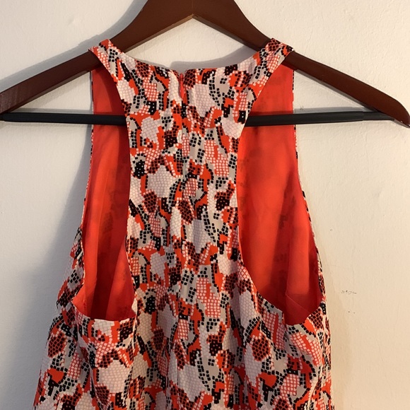 Joie Silk Racerback Swing Blouse - Picture 3 of 4